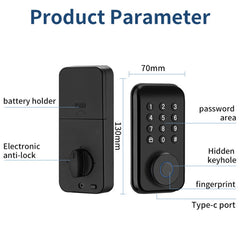 WiFi Smart Lock Pro with Keypad Touch