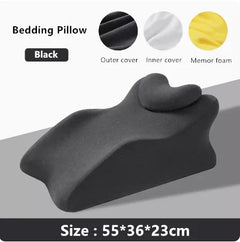 Multifunctional Memory Foam Wedge Pillow – Ergonomic Comfort for Rest, Reading & Recovery