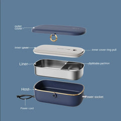 Multifunctional Stainless Steel Electric Heating Lunch Box