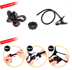 Flexible Gooseneck Stand for Mobile Phone