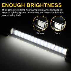 Universal License Plate with LED Back Up Light